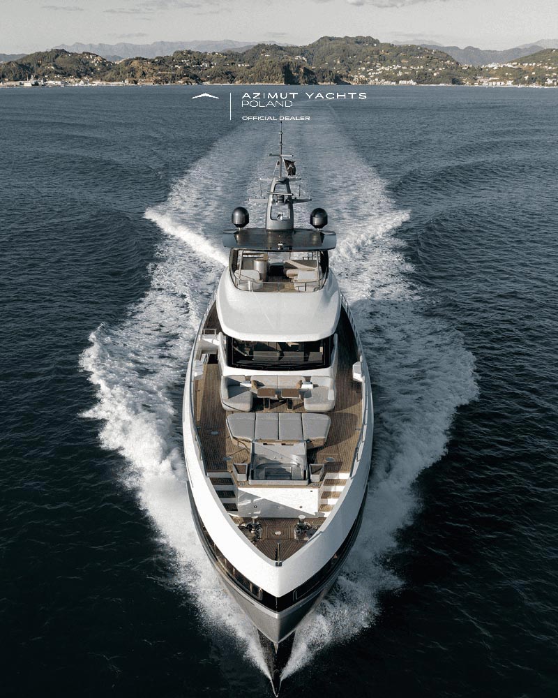 Zostaliśmy wyłącznym dealerem Azimut Yachts w Polsce.